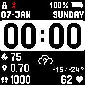 华米跃我Amazfit Bip手表表盘