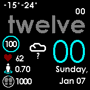 华米跃我Amazfit Bip手表表盘