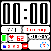华米跃我Amazfit Bip手表表盘