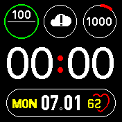 华米跃我Amazfit Bip手表表盘