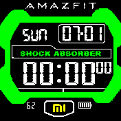 华米跃我Amazfit Bip手表表盘