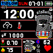 华米跃我Amazfit Bip手表表盘