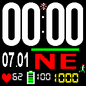 华米跃我Amazfit Bip手表表盘