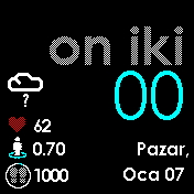 华米跃我Amazfit Bip手表表盘