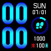 华米跃我Amazfit Bip手表表盘