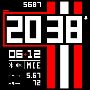 华米跃我Amazfit Bip手表表盘