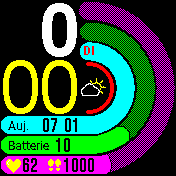 华米跃我Amazfit Bip手表表盘