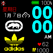 华米跃我Amazfit Bip手表表盘