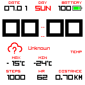 华米跃我Amazfit Bip手表表盘