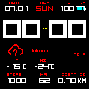 华米跃我Amazfit Bip手表表盘