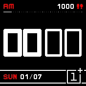 华米跃我Amazfit Bip手表表盘