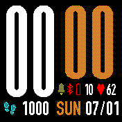 华米跃我Amazfit Bip手表表盘