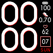 华米跃我Amazfit Bip手表表盘