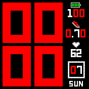 华米跃我Amazfit Bip手表表盘