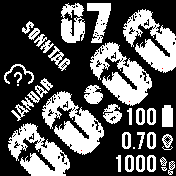 华米跃我Amazfit Bip手表表盘