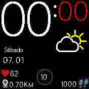 华米跃我Amazfit Bip手表表盘