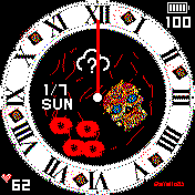 华米跃我Amazfit Bip手表表盘