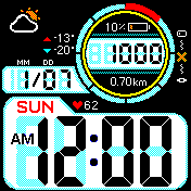 华米跃我Amazfit Bip手表表盘