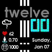 华米跃我Amazfit Bip手表表盘
