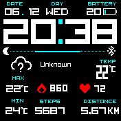 华米跃我Amazfit Bip手表表盘