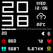 华米跃我Amazfit Bip手表表盘