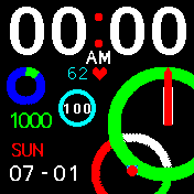 华米跃我Amazfit Bip手表表盘