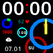 华米跃我Amazfit Bip手表表盘