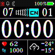华米跃我Amazfit Bip手表表盘