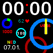 华米跃我Amazfit Bip手表表盘