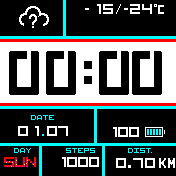 华米跃我Amazfit Bip手表表盘