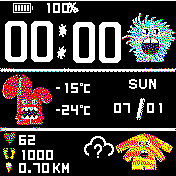 华米跃我Amazfit Bip手表表盘