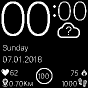 华米跃我Amazfit Bip手表表盘