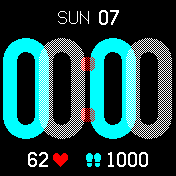 华米跃我Amazfit Bip手表表盘