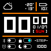华米跃我Amazfit Bip手表表盘