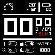 华米跃我Amazfit Bip手表表盘