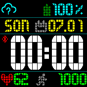 华米跃我Amazfit Bip手表表盘