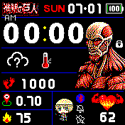 华米跃我Amazfit Bip手表表盘