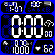 华米跃我Amazfit Bip手表表盘