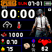 华米跃我Amazfit Bip手表表盘