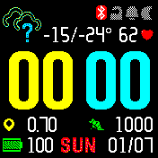 华米跃我Amazfit Bip手表表盘