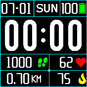 华米跃我Amazfit Bip手表表盘
