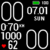 华米跃我Amazfit Bip手表表盘
