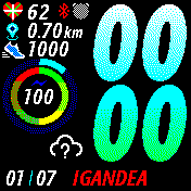 华米跃我Amazfit Bip手表表盘
