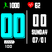 华米跃我Amazfit Bip手表表盘