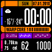 华米跃我Amazfit Bip手表表盘