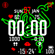 华米跃我Amazfit Bip手表表盘