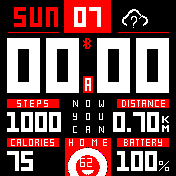 华米跃我Amazfit Bip手表表盘
