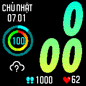 华米跃我Amazfit Bip手表表盘