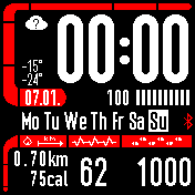 华米跃我Amazfit Bip手表表盘