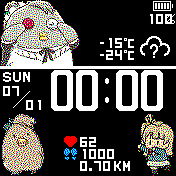 华米跃我Amazfit Bip手表表盘